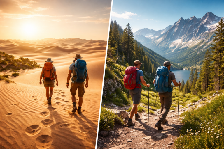 Desert Hiking vs Mountain Hiking: Which One Is Right for You?