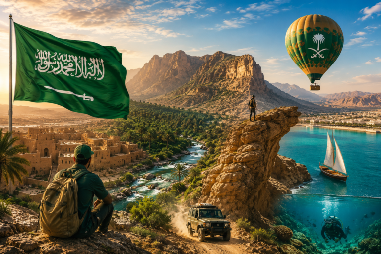 ماذا تفعل في إجازة اليوم الوطني؟ 10 تجارب طبيعية ومغامرات داخل السعودية